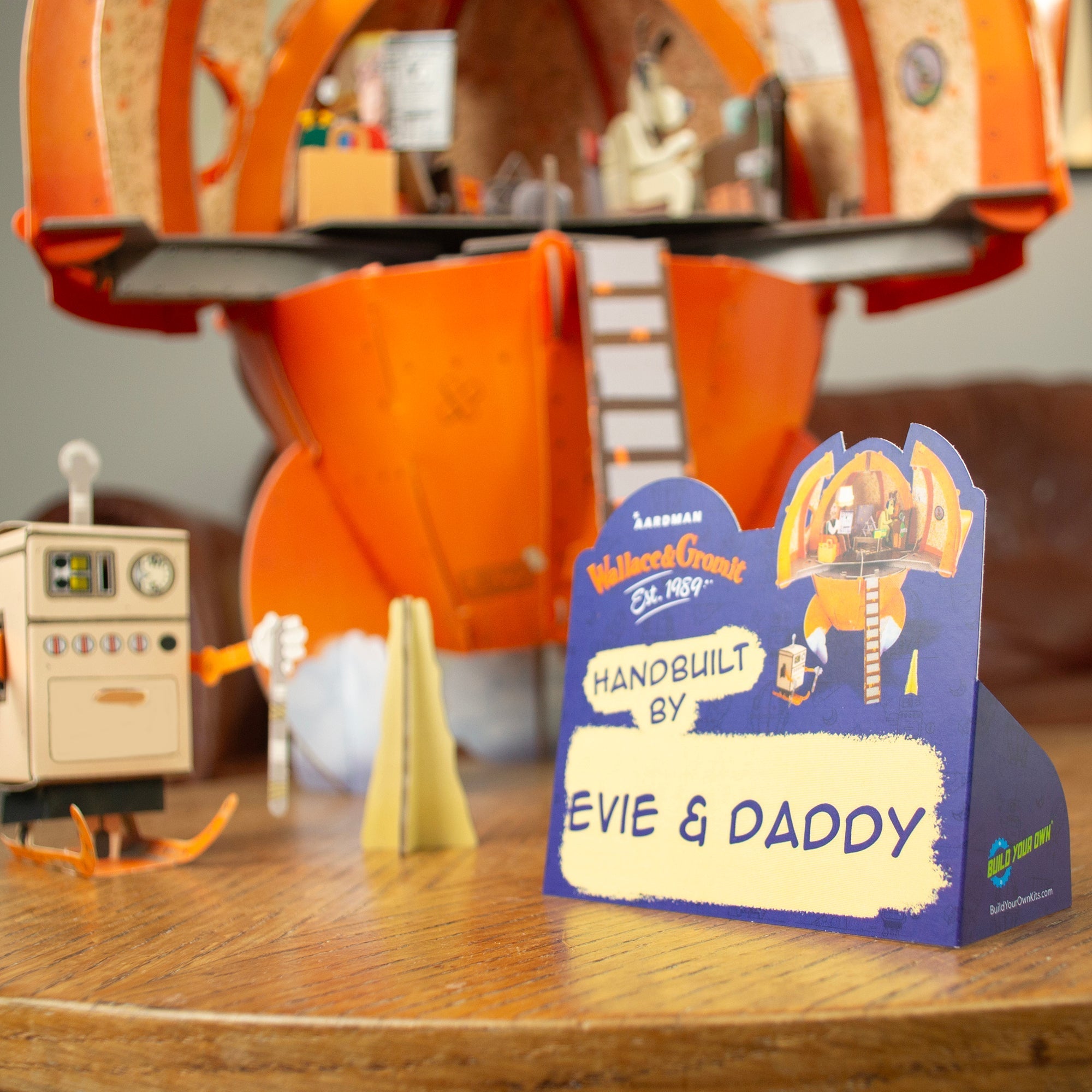 Wallace & Gromit Rocket - Build Your Own