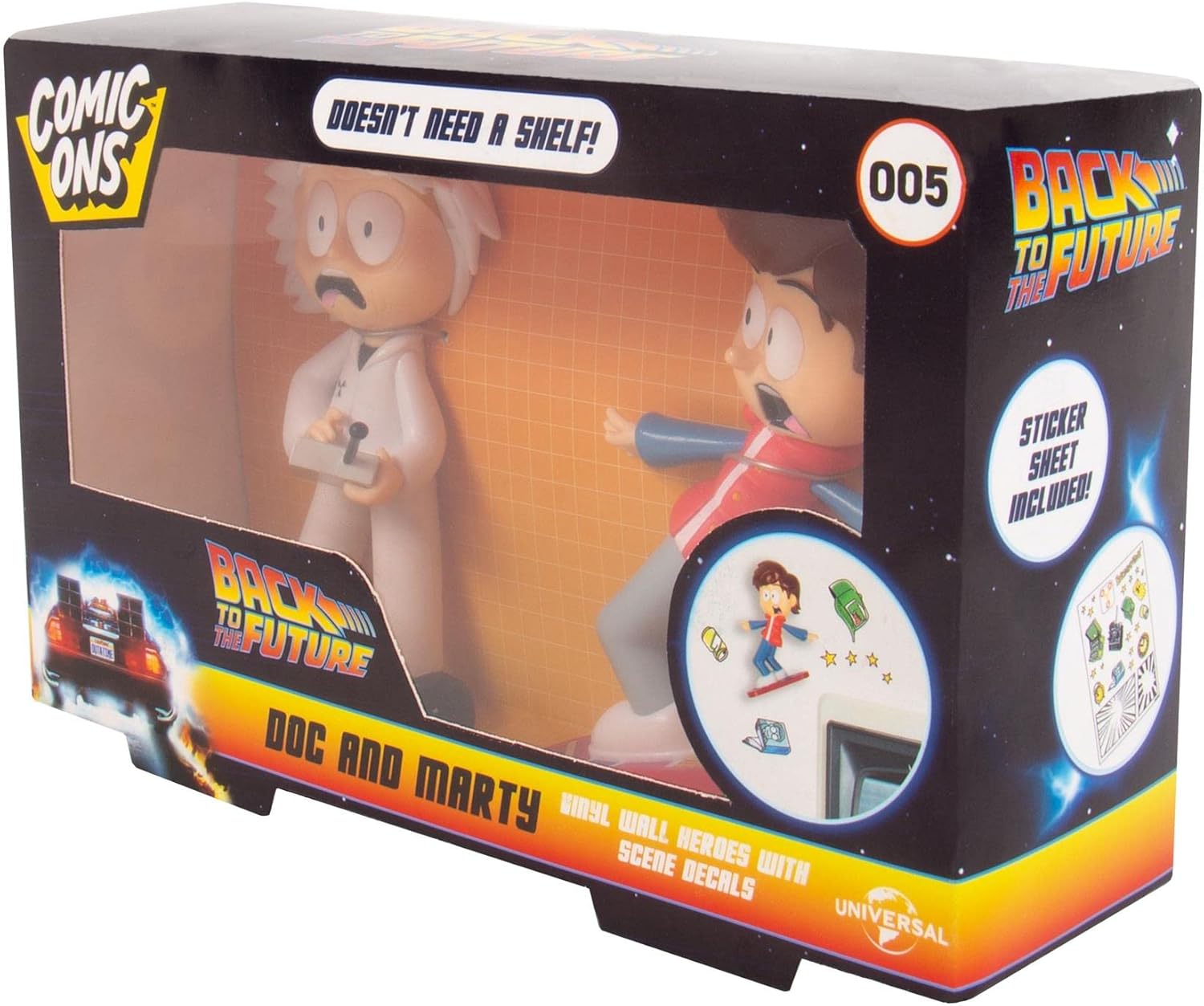 Fizz Creations Back to the Future Comic Ons