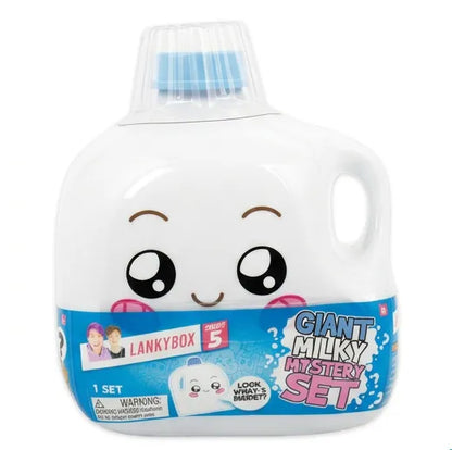 LankyBox Giant Milky Mystery Set – Singing 28cm Figure, 9 Toys Inside