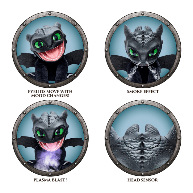 HTTYD Toothless Puppetronic By RealFX