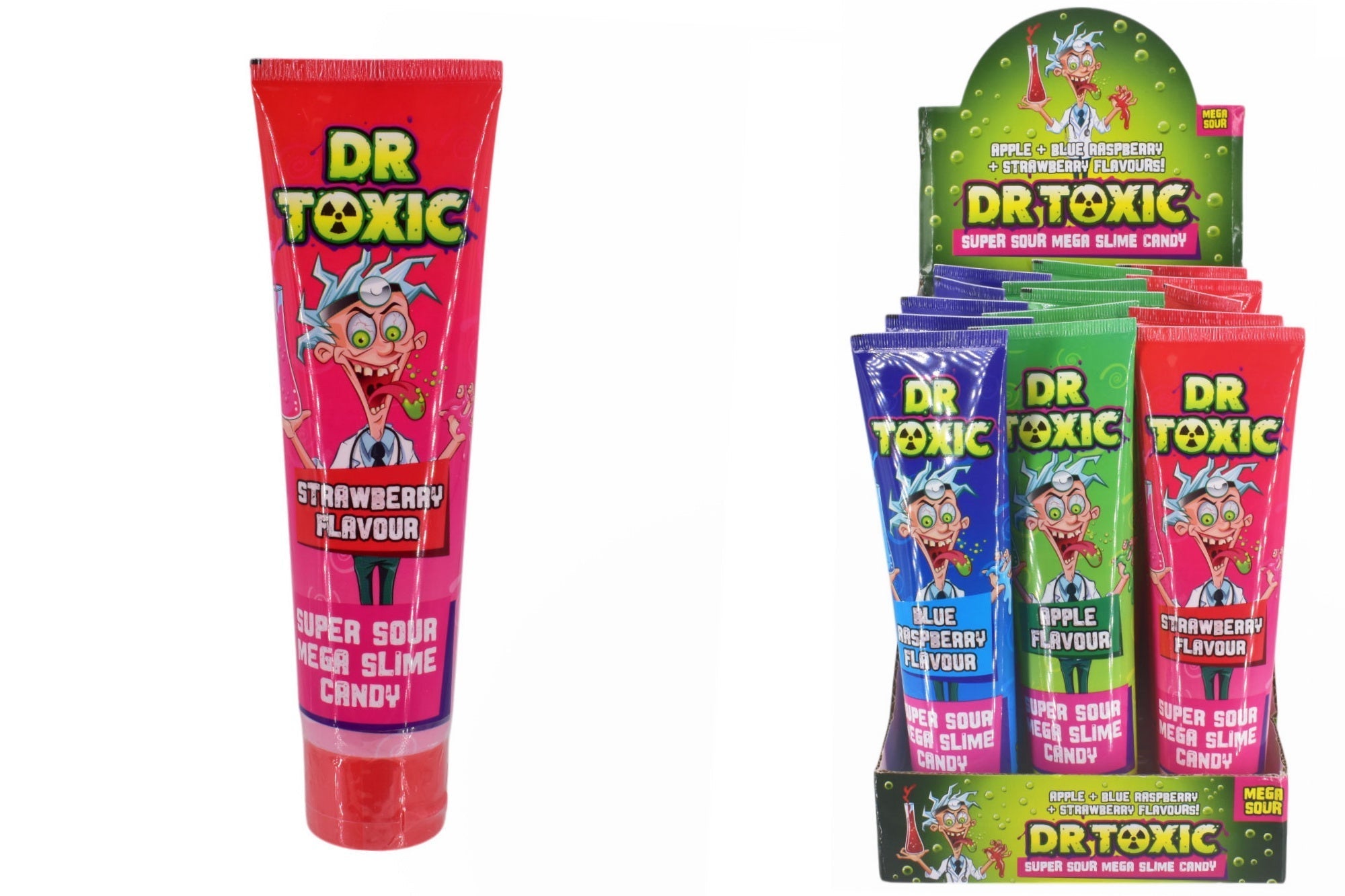 120g Super Sour Mega Slime Candy - Dr Toxic