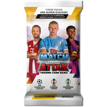 Match Attax 2025/26 Trading Card Game Booster Pack