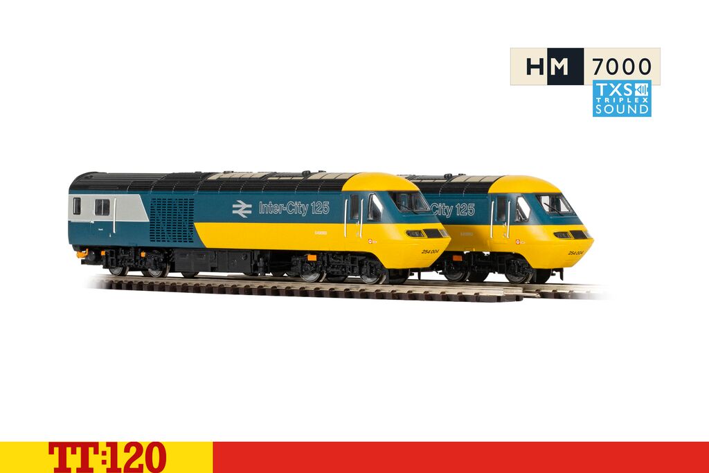 Hornby TT:120 TT1004TXSM Intercity 125 High Speed Digital Train Set - Sound Fitted