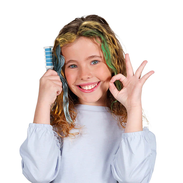 Shinetastic Tri-Color & Go - Hair Chalk In Tube