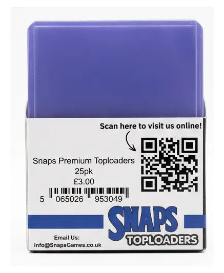 Snaps Premium Toploaders 25pk