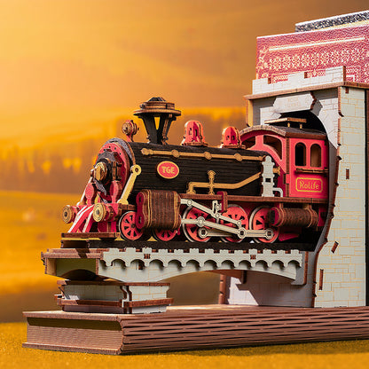 Rolife Century Train DIY Book Nook TGE01