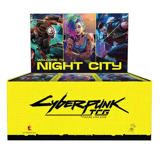 Cyberpunk TCG - Welcome to Night City Retail Booster Display