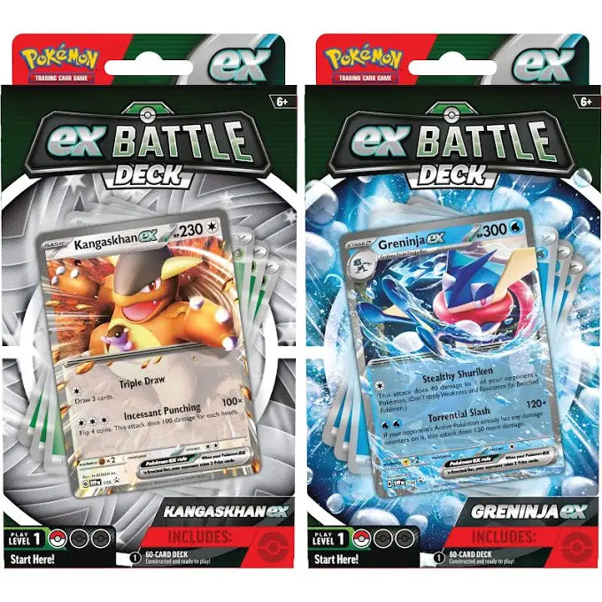 Pokémon TCG: Kangaskhan/Greninja EX Battle decks